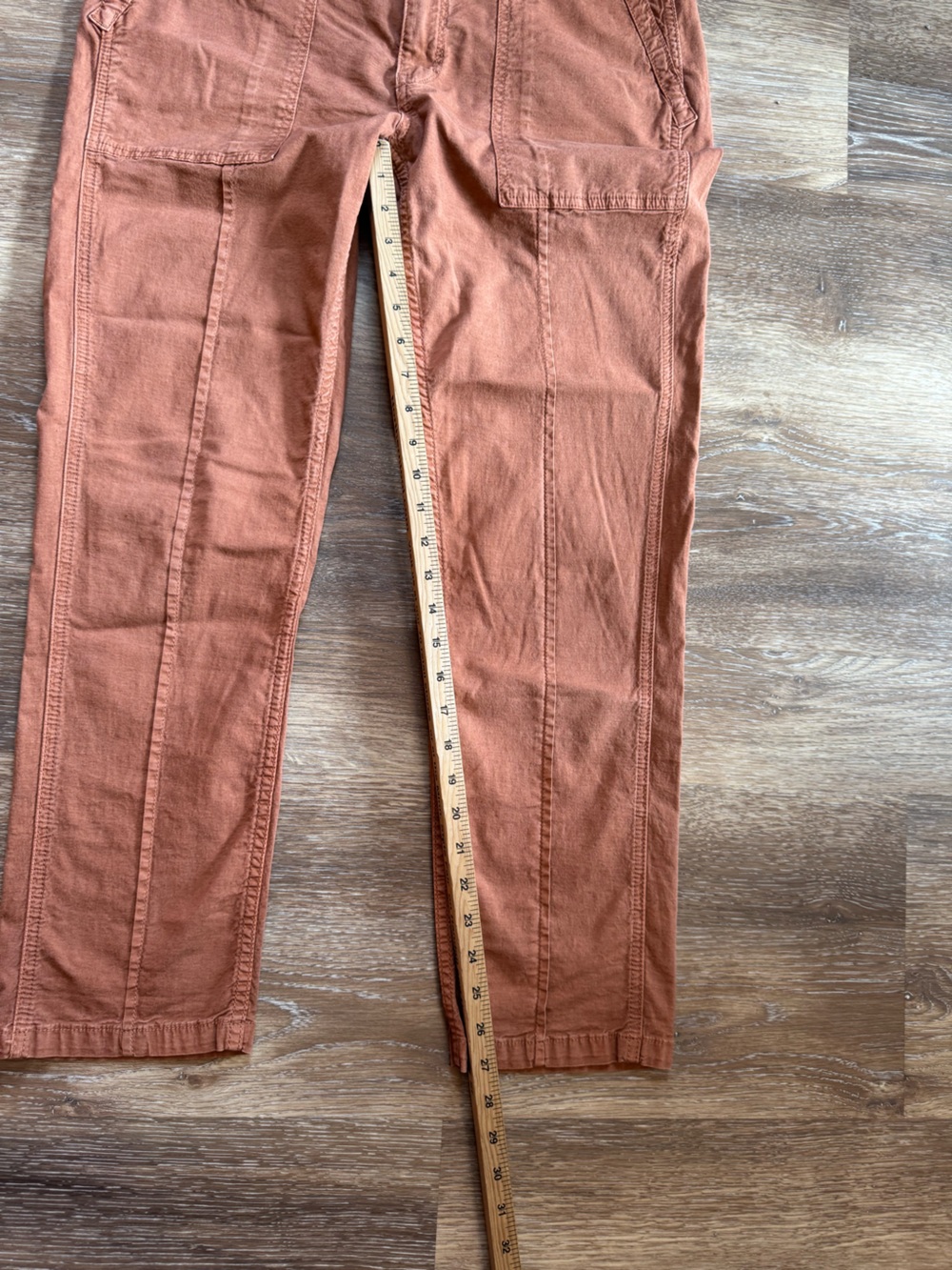 Anthropologie The Wanderer Pants in Burnt Sienna Sz 30 - Picture 7 of 13